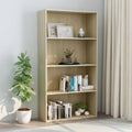 Sonoma Oak 4-Tier Book Cabinet Chipboard P182