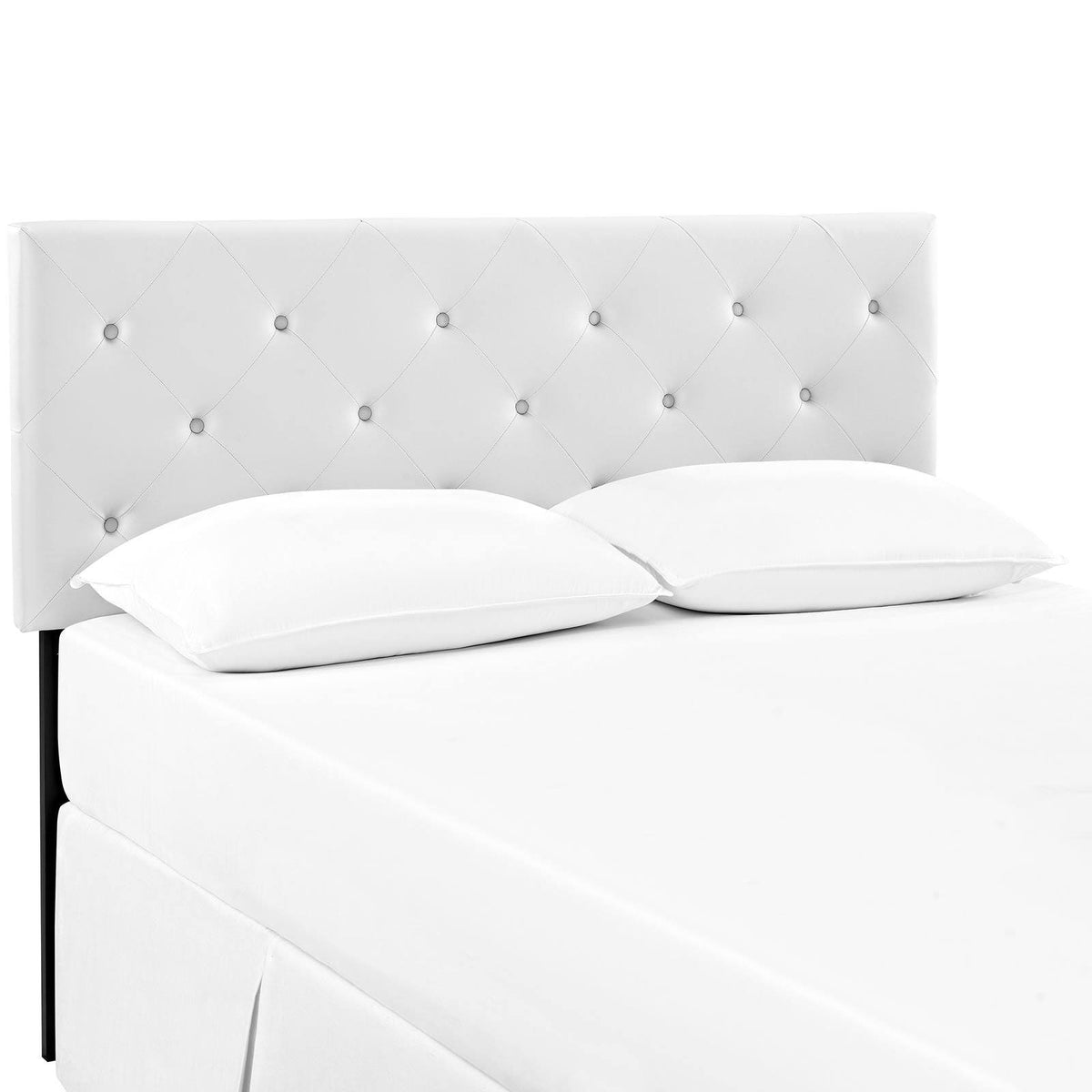 Black King Vinyl Headboard N31624