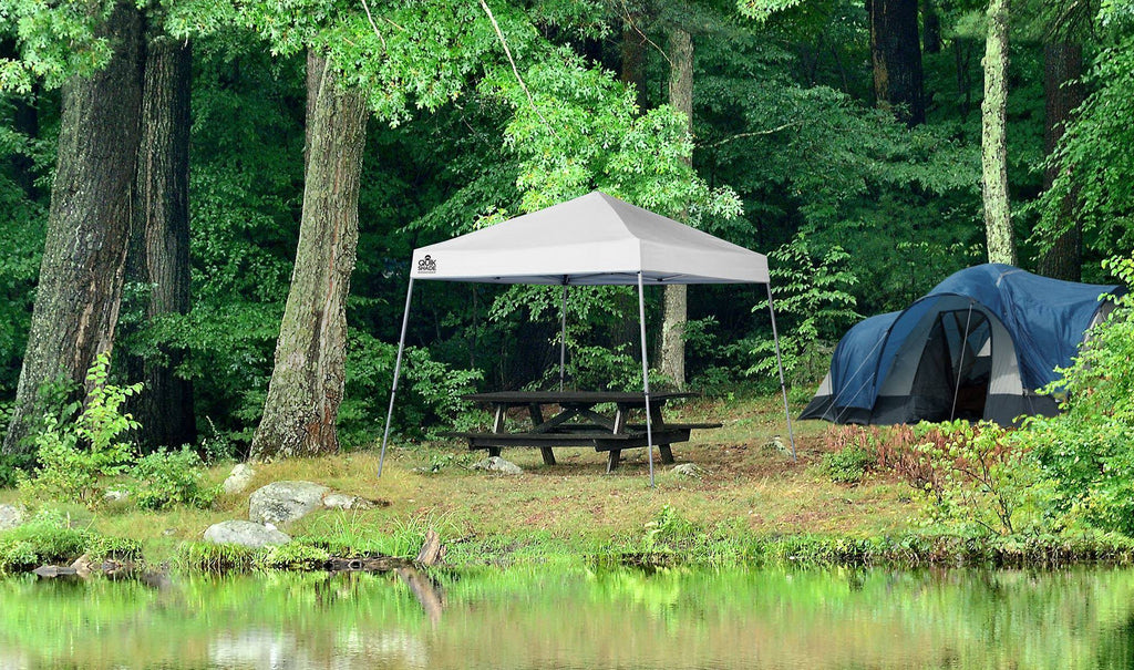10x10 ft Slant Leg Canopy White M3666
