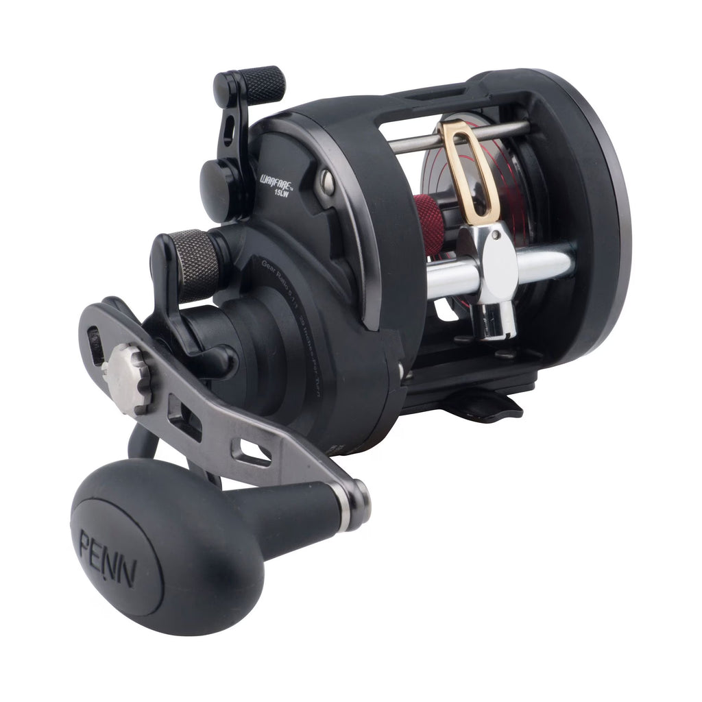 PENN Warfare Level Wind Conventional Fishing Reel, Size 15 U91662