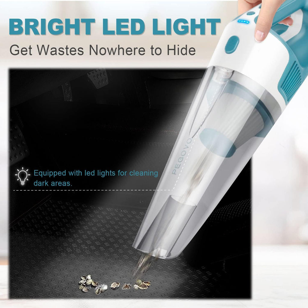 Handheld Vacuum Cleaner Cordless Rechargeable 9000PA Dry/Wet Y2340