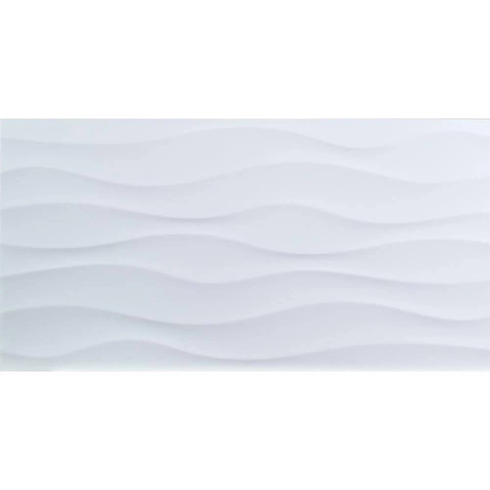 White Glossy Ceramic Wall Tile (16 Sq. ft./Case) I238