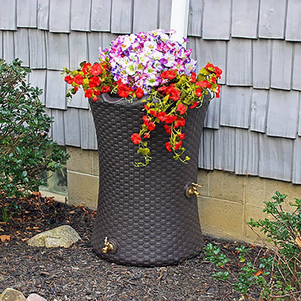 Black 50 Gallon Rain Saver Z81098
