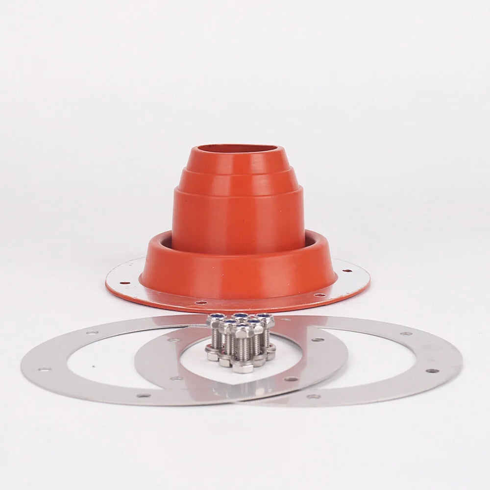 Stove Jack Kit for Tent Roof Silicone Metal Tube Flashing G28660