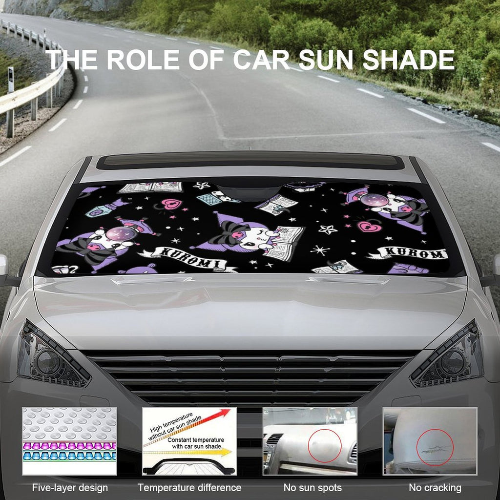 Foldable Reflective Car Windshield Sun Visor Cover A752