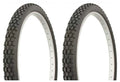 2 Tires Duro 26" x 2.125" Black Bicycle Tires L3558