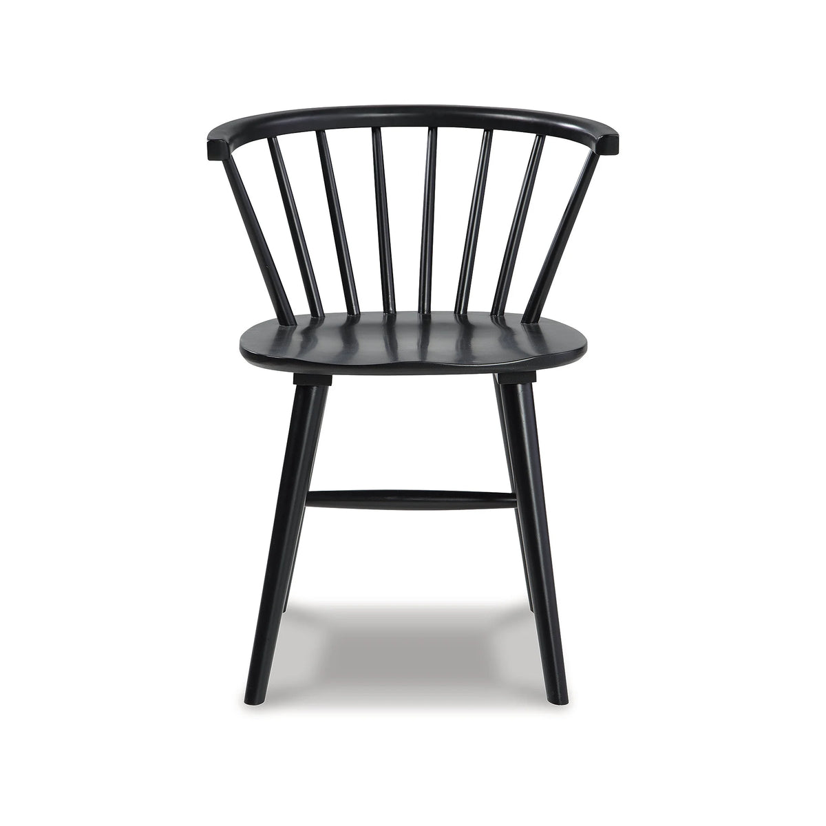 Black Spindle Dining Chair, Set of 2 E20807