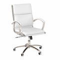 White Leather Executive Office Chair S331122