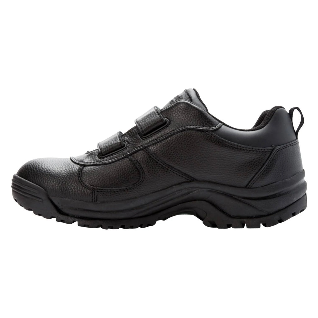 Men's Propet Cliff Walker Low Strap Black Grain Size 15 A722