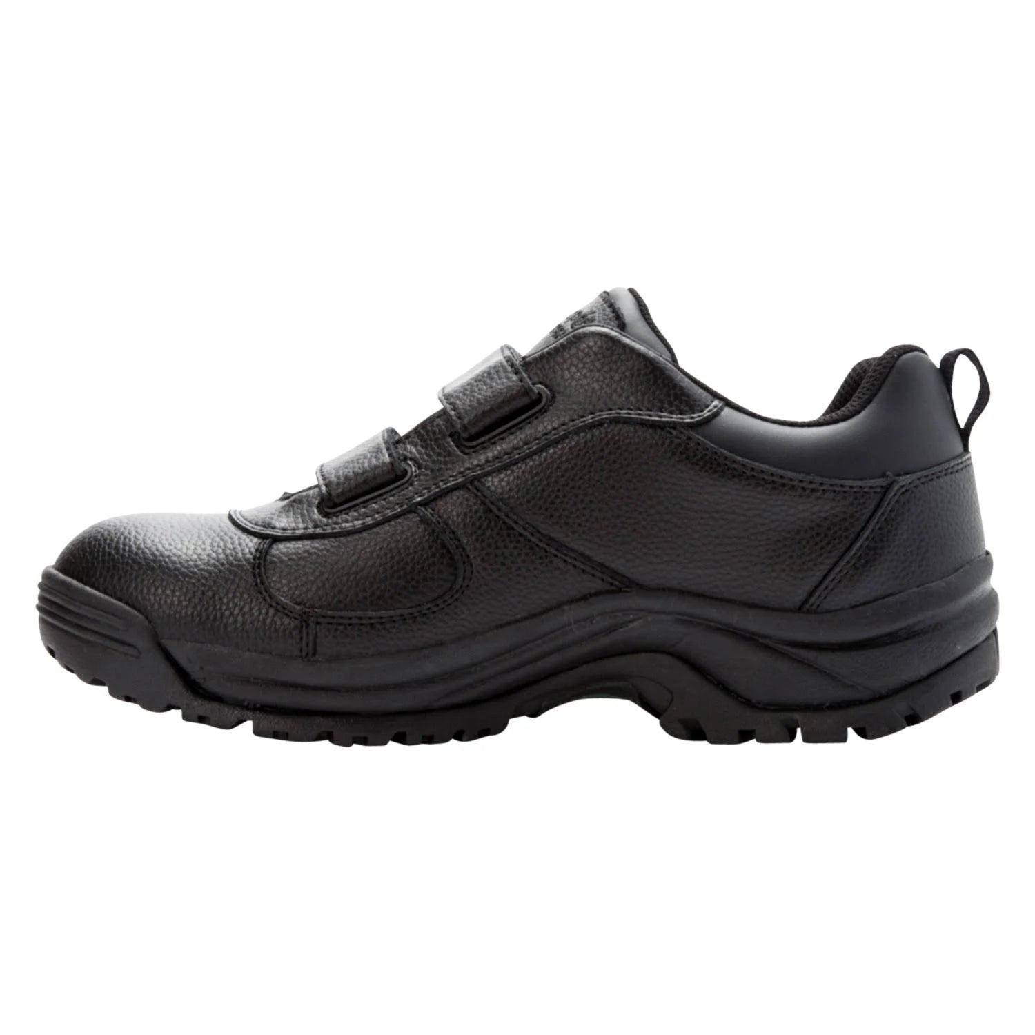 Men's Propet Cliff Walker Low Strap Black Grain Size 15 A722
