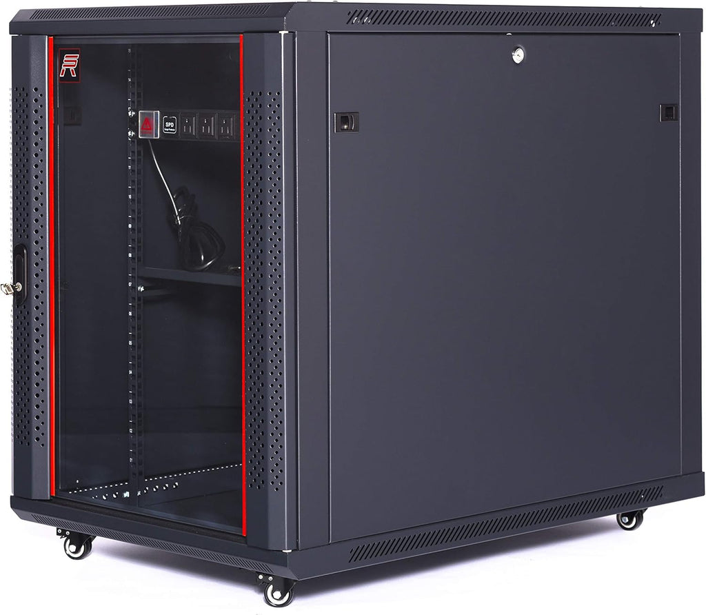 15U 35 Inch Depth Server Rack Cabinet Enclosure P37910
