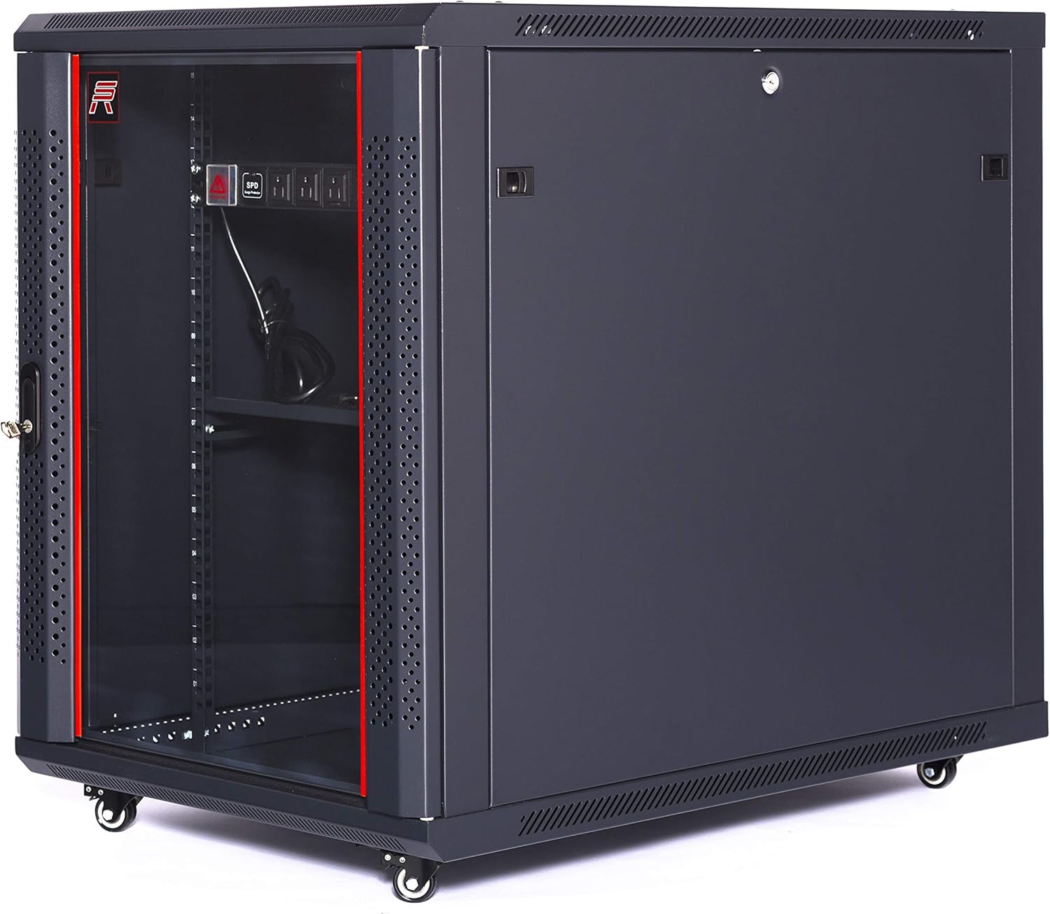 15U 35 Inch Depth Server Rack Cabinet Enclosure P37910