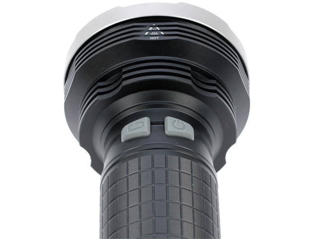 Black 2600 Lumen Flashlight and Case A25695