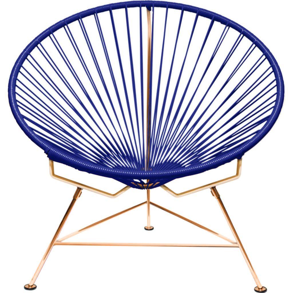 Deep Blue / Copper Chair V1512