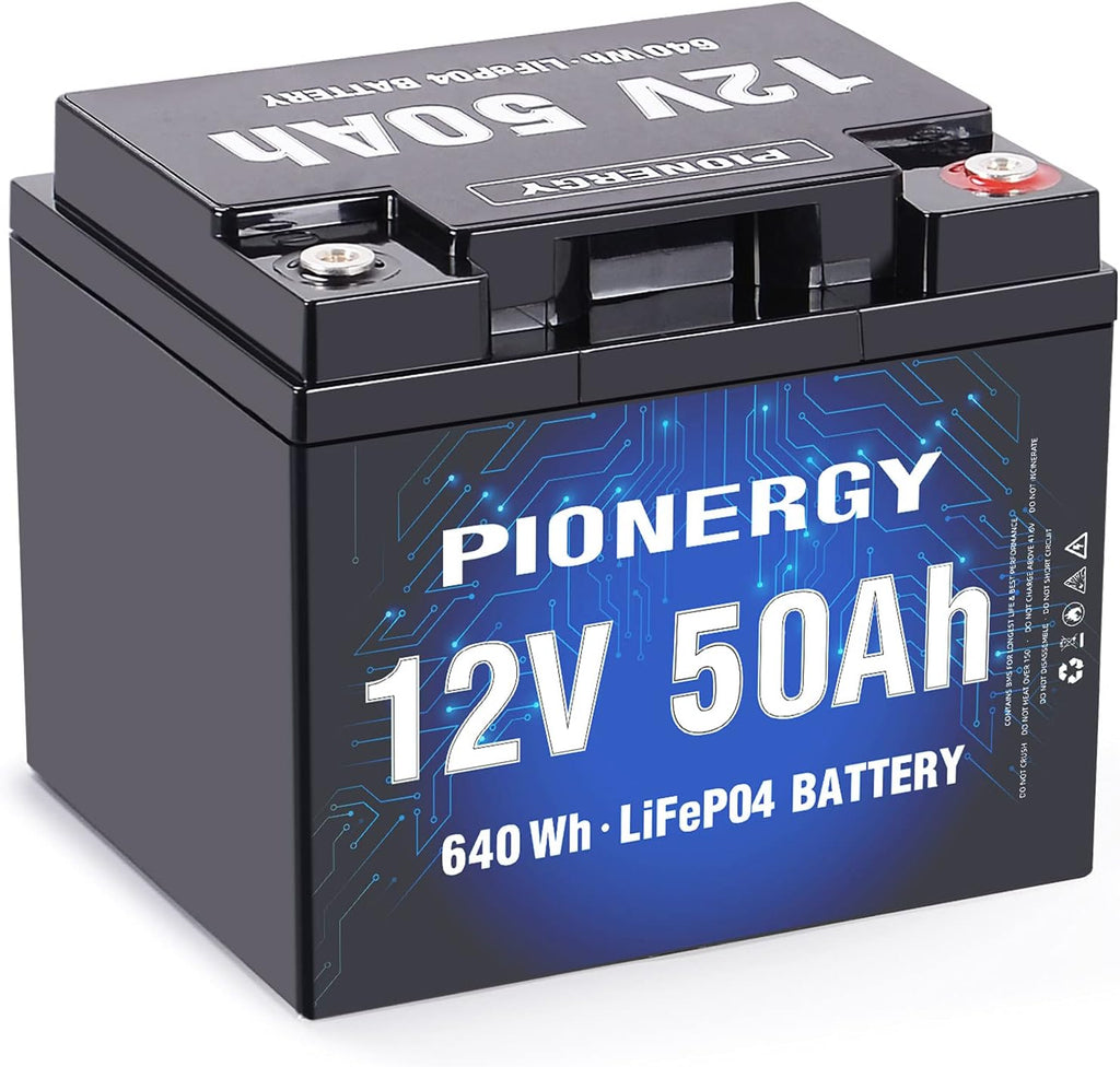 12V 50Ah LiFePO4 Battery with Built-In BMS P70648