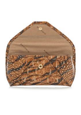 Crocodile Embossed Eyeglass Case W128