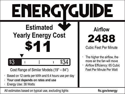 Aged Bronze Ceiling Fan with Light A50386