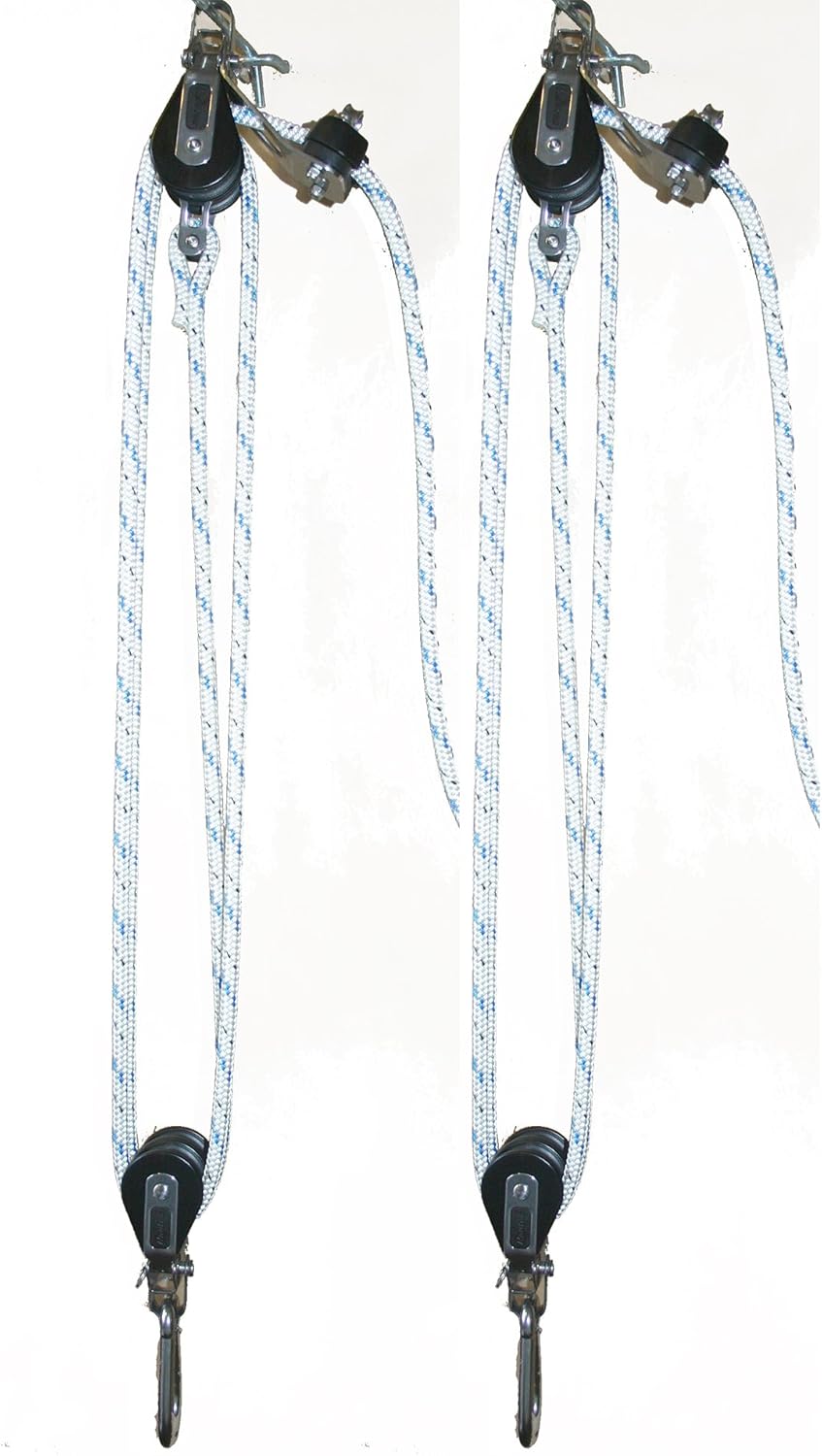 Small Boat Lift Tackle with CAM Cleat and 5/16 PRE-Stretch Rope C668