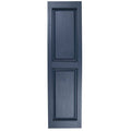 2-Pack 14.5-in W x 74.5-in H Midnight Blue Raised Panel Vinyl Exterior Shutters J68286
