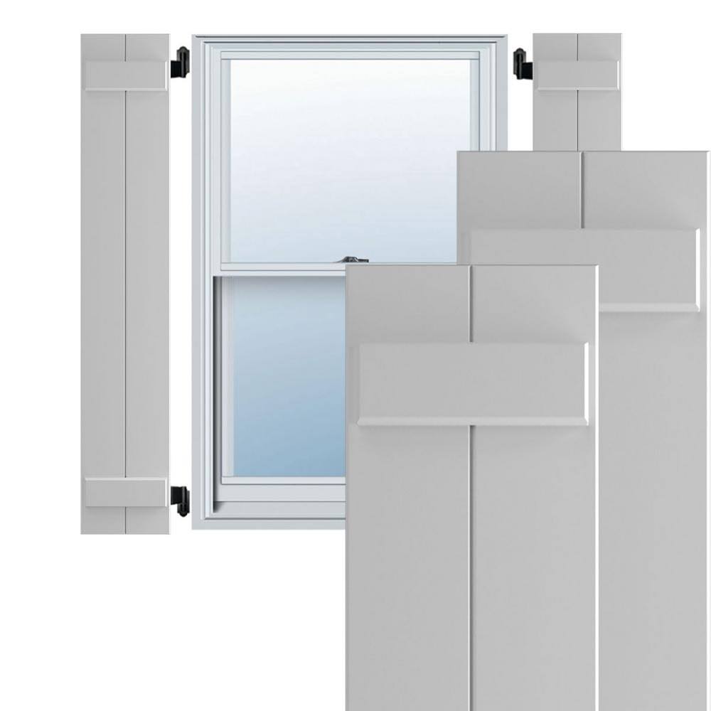 Primed Composite Board-n-Batten Shutters (Per Pair) X5047