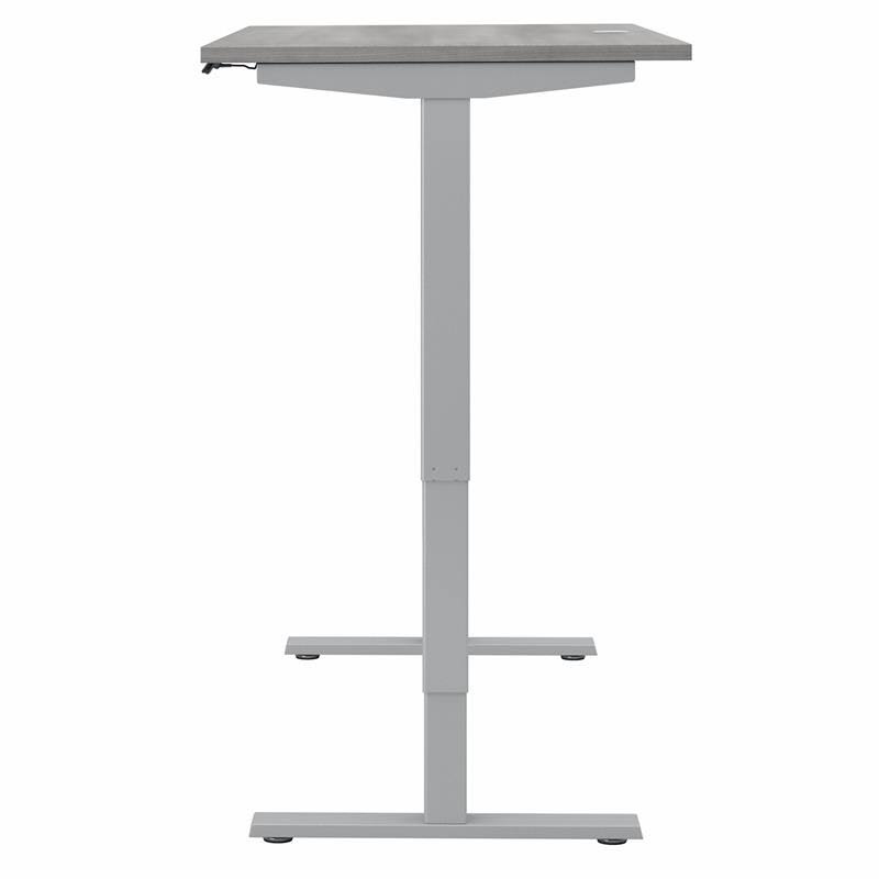 Electric Height Adjustable Standing Desk in Platinum Gray F31249