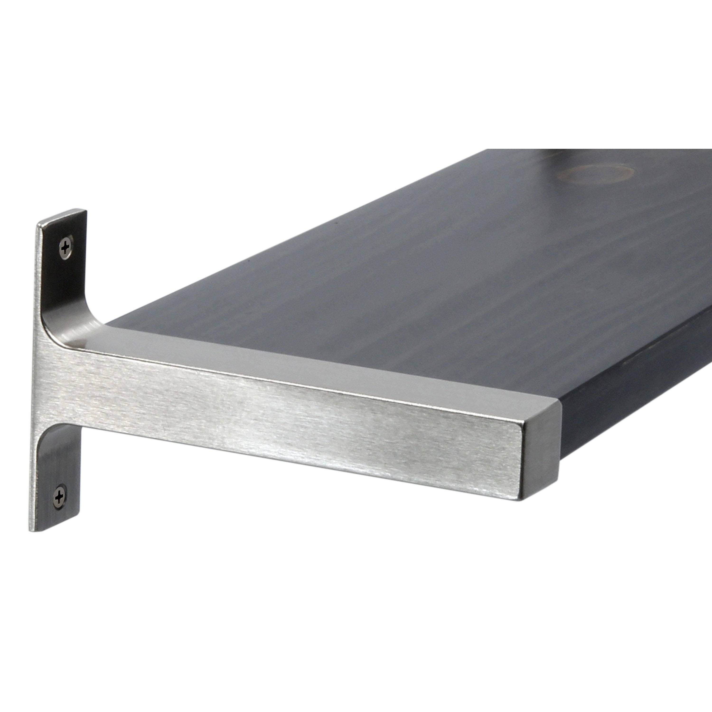 Ebony 2-Piece Wall Shelf Set C46936
