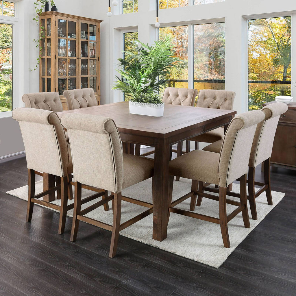 Rustic Oak Counter Ht. Table F411665