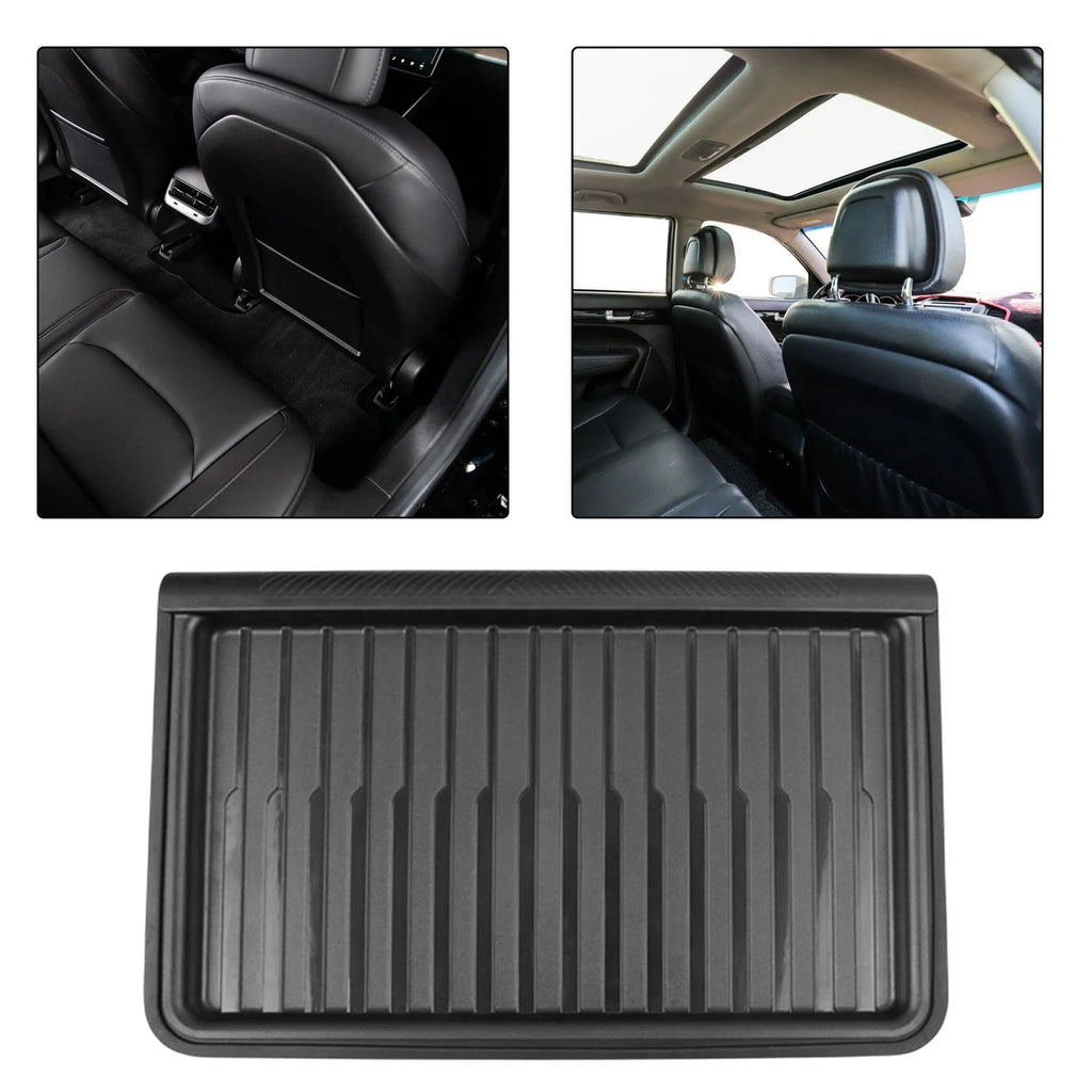 Black Car Underseat Organizer Tray With Lid Q382021