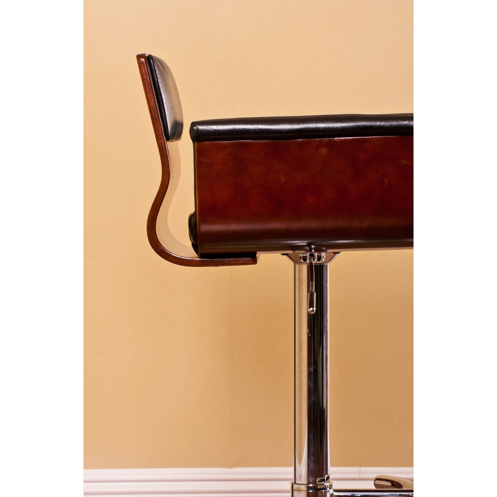 Contemporary Swivel-adjustable Bar Stool S727201