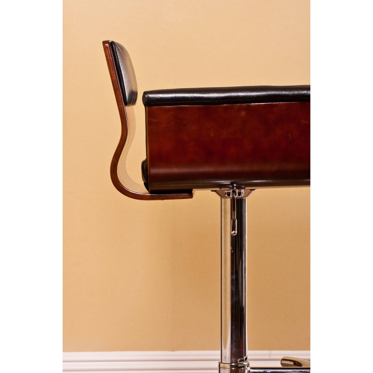 Contemporary Swivel-adjustable Bar Stool S727201