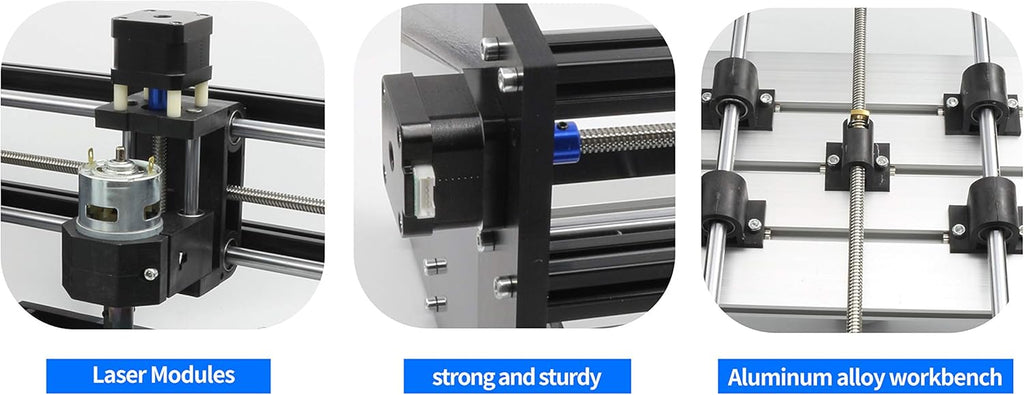 CNC Router Kit with PCB Milling, Wood Carving Engraving Machine T8413