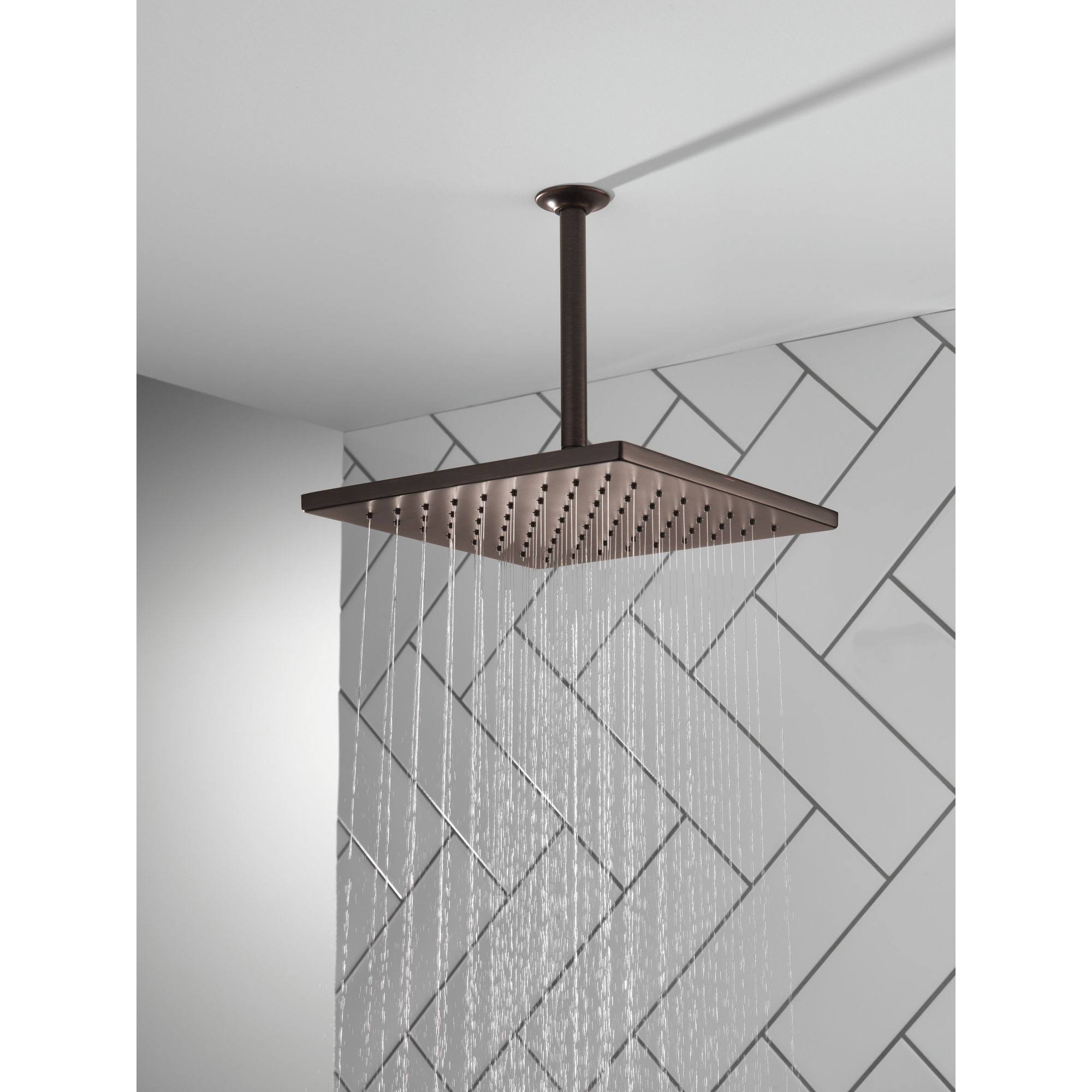 Venetian Bronze Metal Raincan Shower Head T4777
