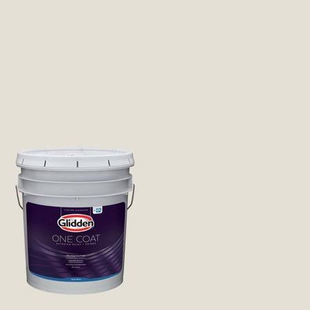 5 Gallons Semi-Gloss Gray Exterior Paint and Primer X579