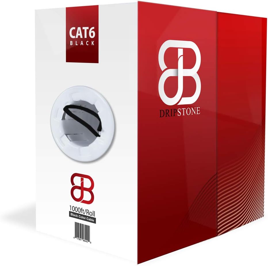 Cat6 Utp Solid Ethernet Cable 1000-feet White O579