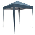 2 x 2m Waterproof Folding Tent Blue V961814