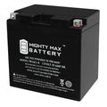 12-Volt 19 Ah 250 CCA Rechargeable Sealed Battery P2971