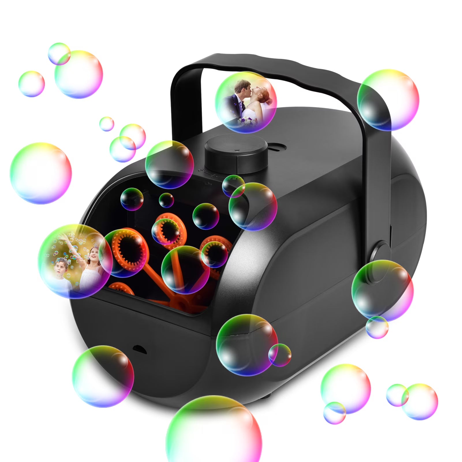 Bubble Machine Portable Bubble Blower L6477