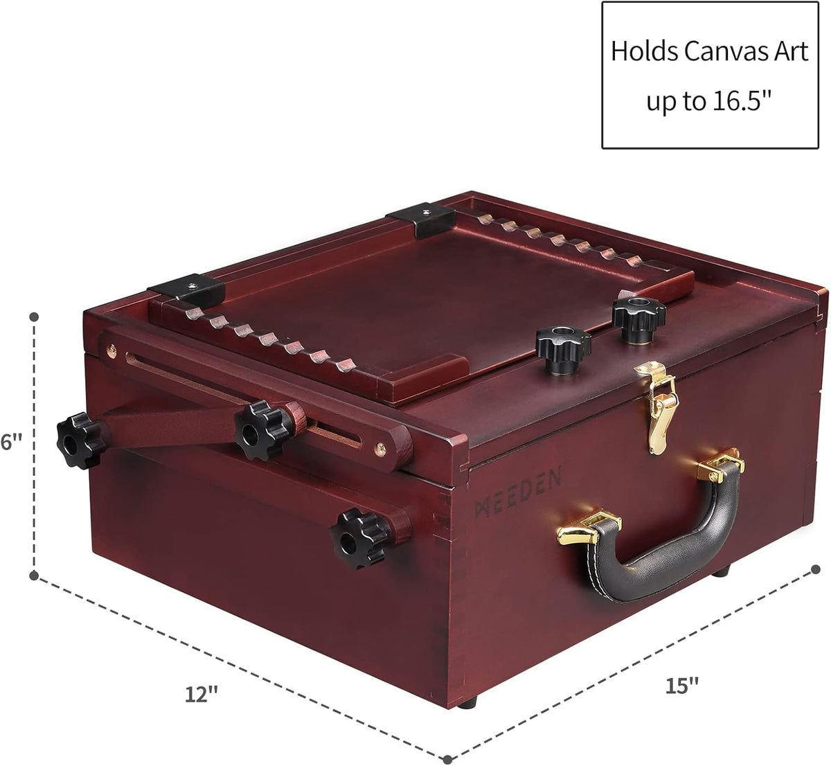 Walnut Pochade Box with Nylon Carry Bag R842900